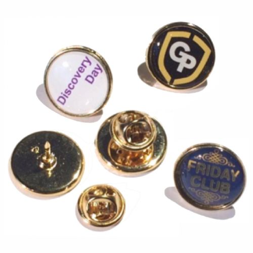 18mm premium gold badge